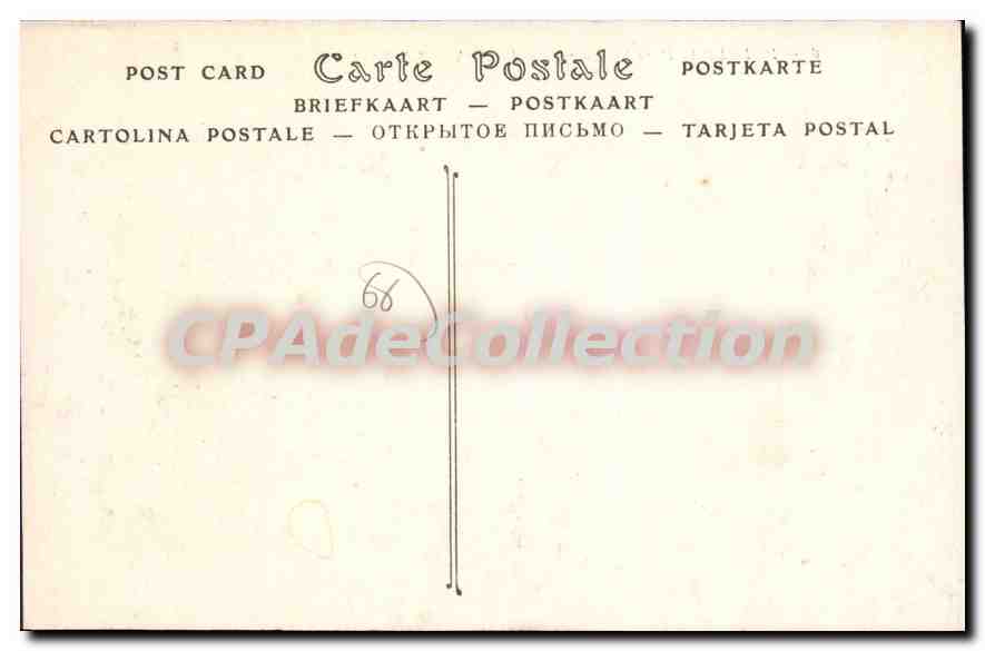 CPA Palalda La Vallee Du Tech — Verso