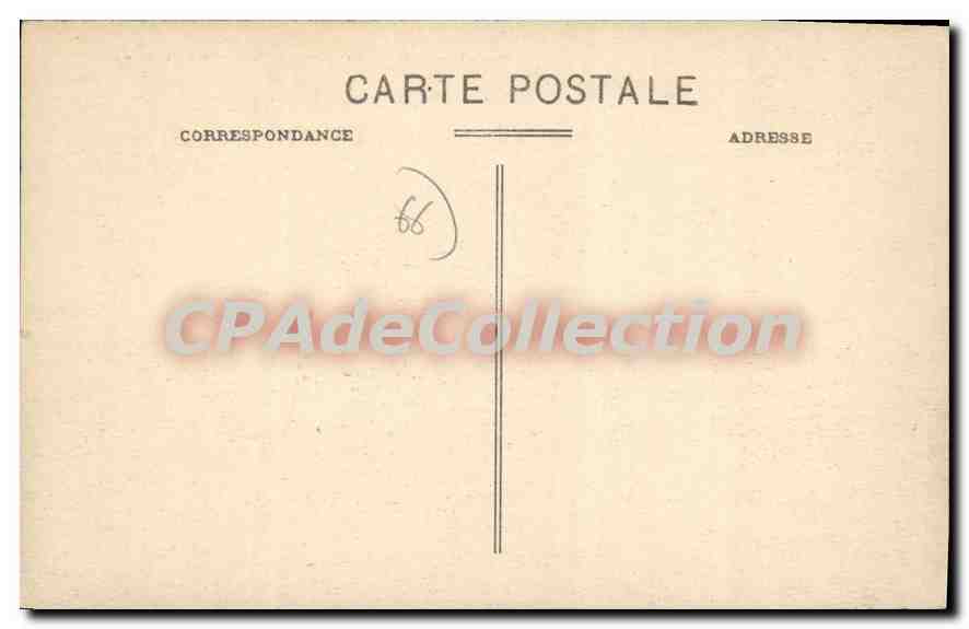 CPA Argeles Sur Mer Chapelle — Rückseite