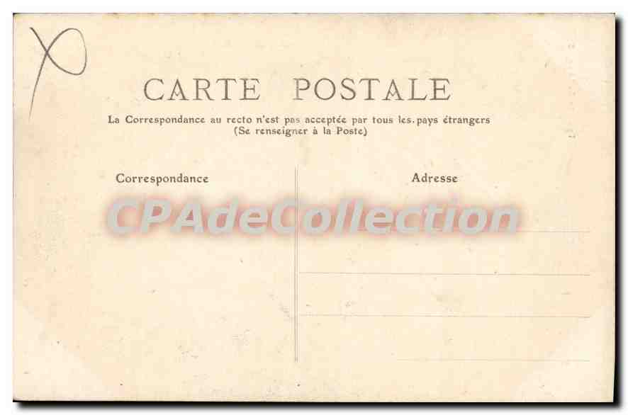 CPA Type De Catalane — Verso