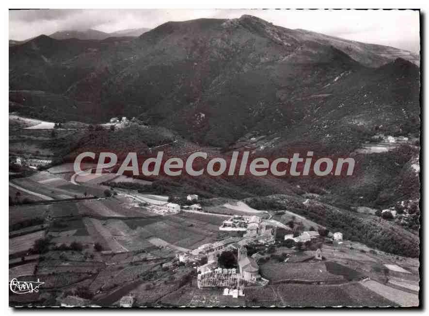 CPSM Serralongue Vue Generale Aerienne