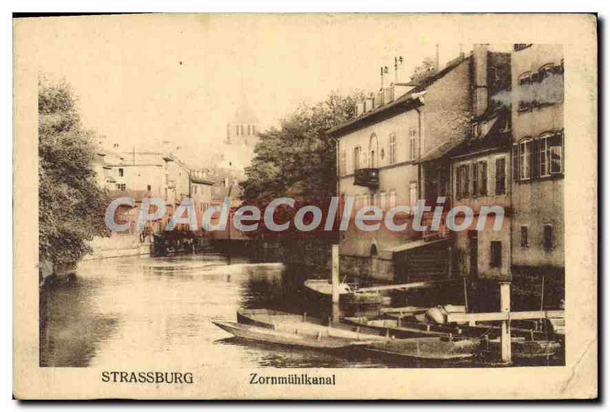 CPA Strasbourg zornmuhlkanal