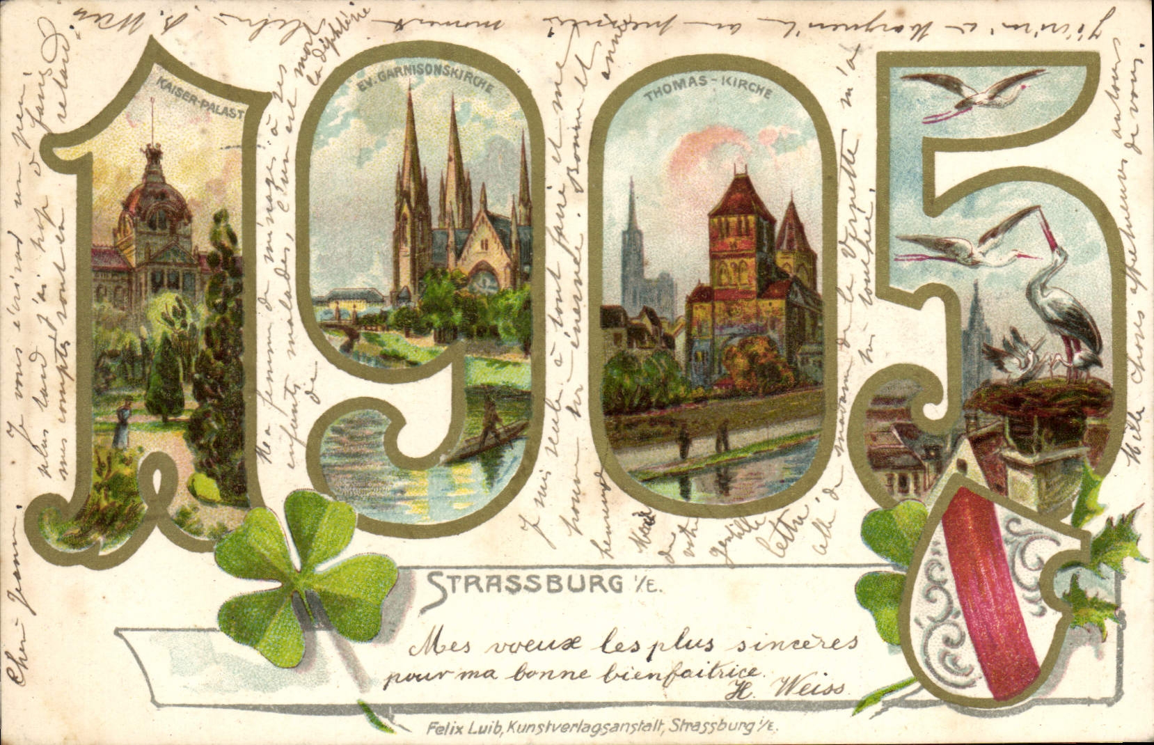 CPA Strasbourg 1905