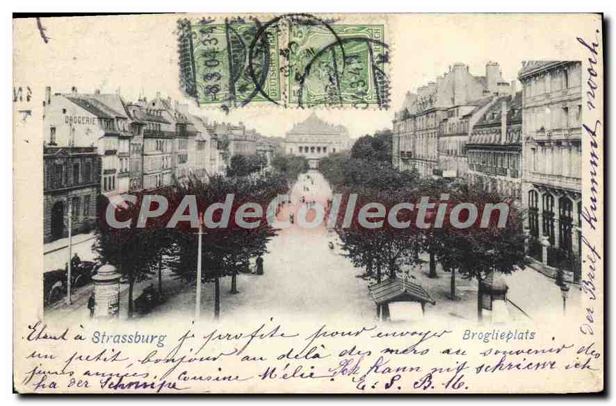 CPA Strasbourg broglieplatz