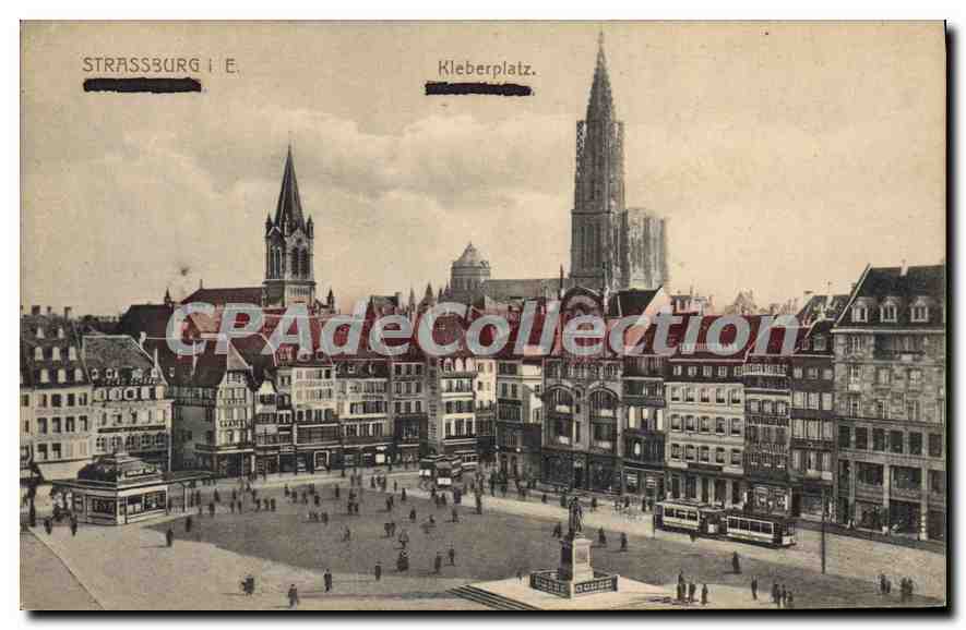 CPA Strasbourg place Kléber