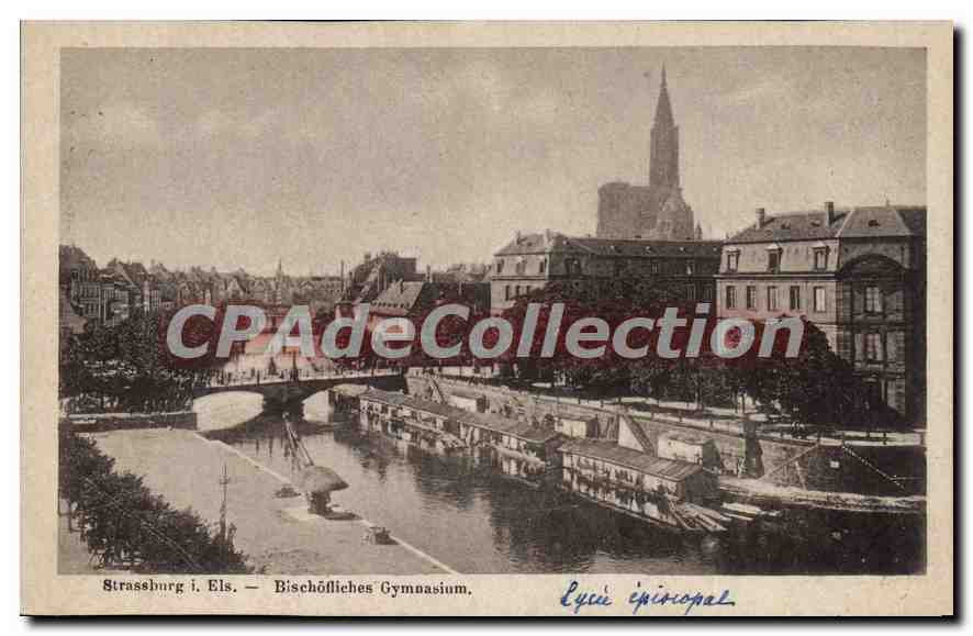 CPA Strasbourg Bischofliches Gymaasium lycée épiscopal