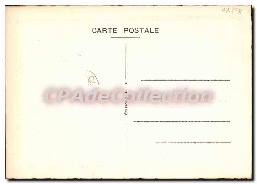CPSM Strasbourg La Petite France — Verso