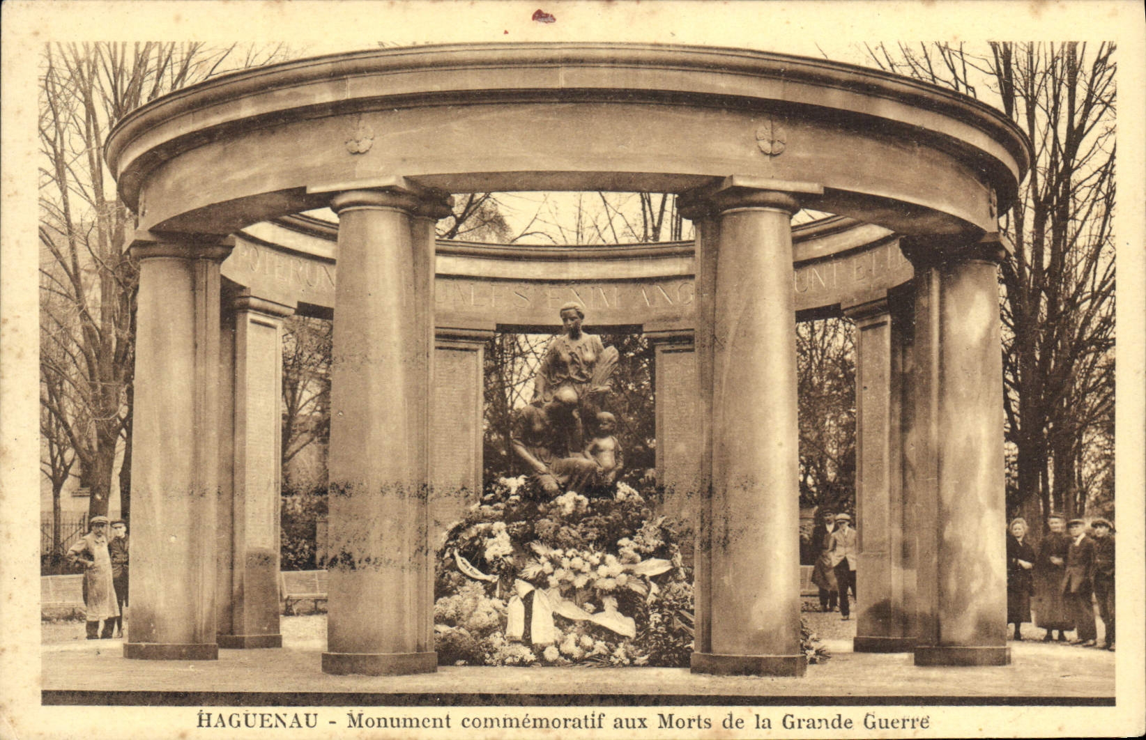 CPA Haguenau Monument Commemoratif
