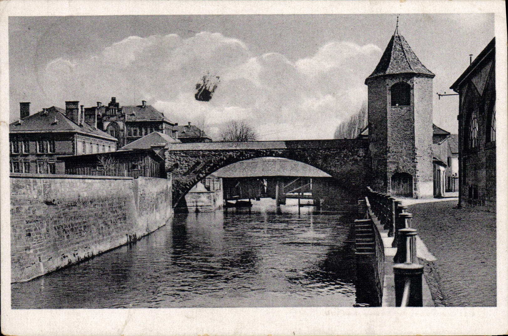 CPA Haguenau Quai Des Pecheurs