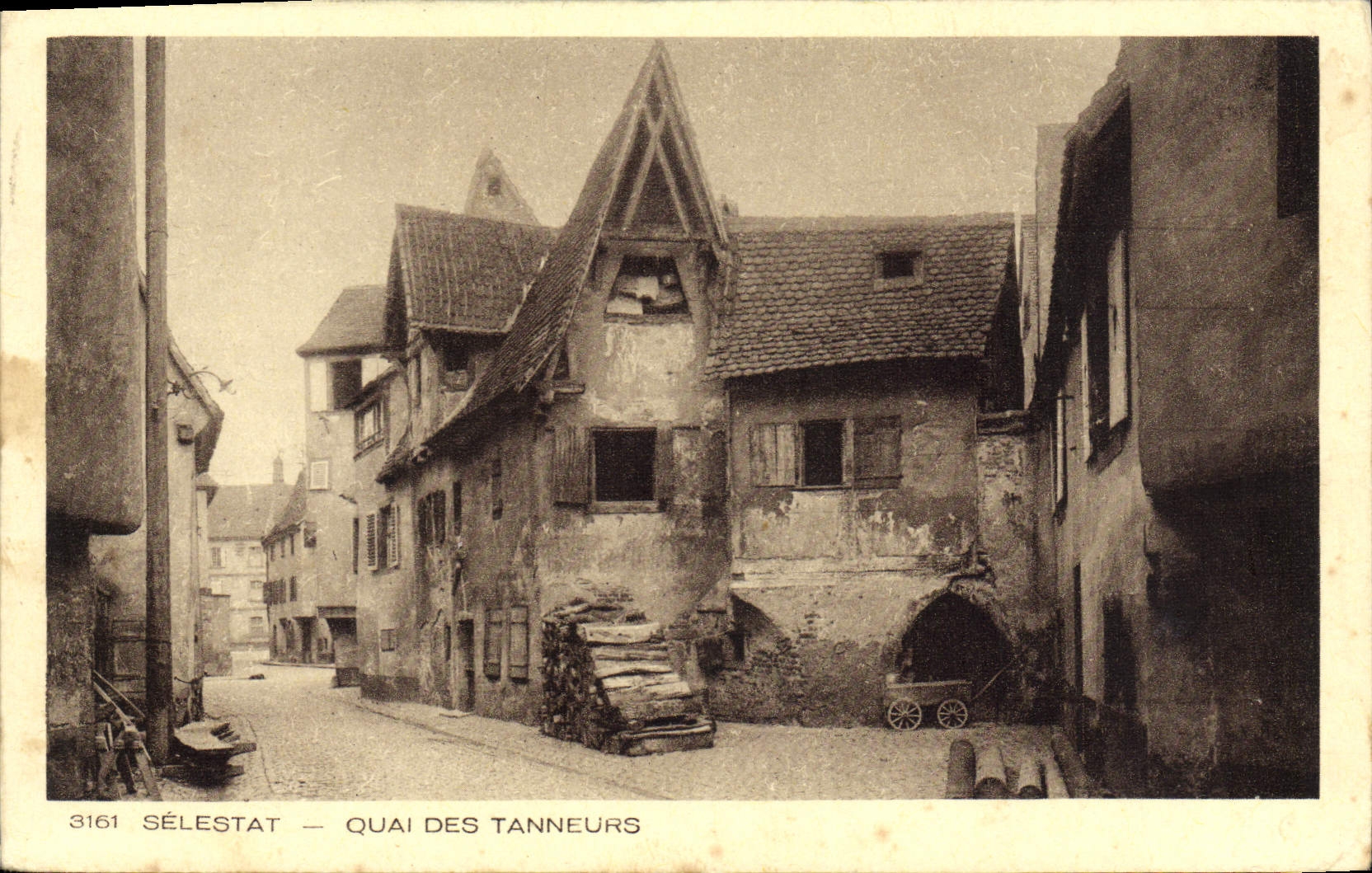 CPA Selestat Quai Des Tanneurs
