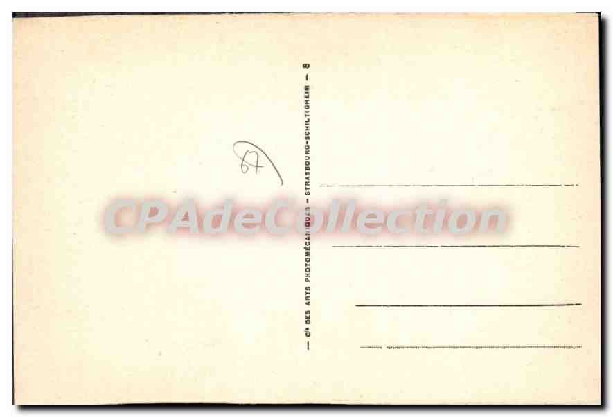 CPA Hachimette Orbey Vue Prise Du Kalblin — Rückseite