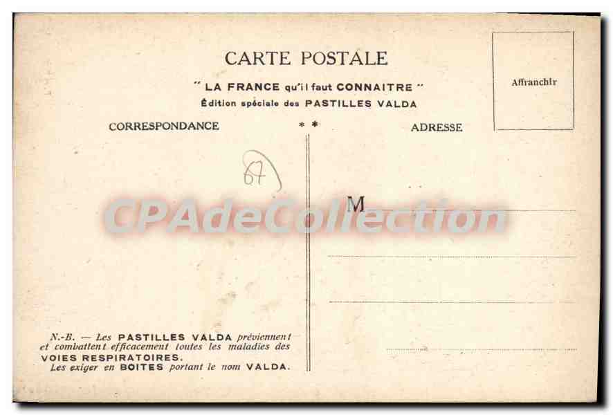 CPA Strasbourg daillement autant de boules de neige pour chauffer un four — Verso