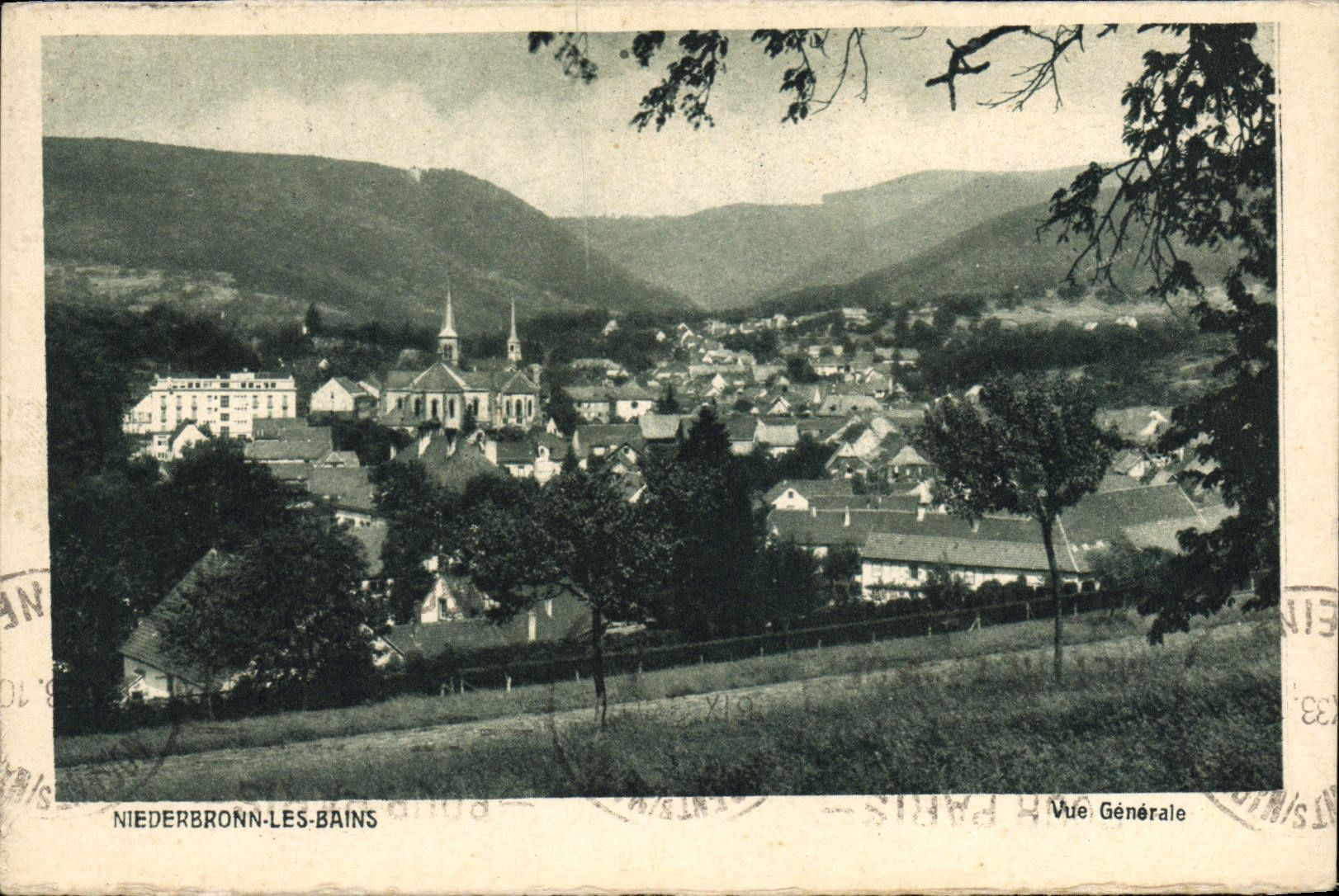 CPA Niederbronn Les Bains Vue Generale