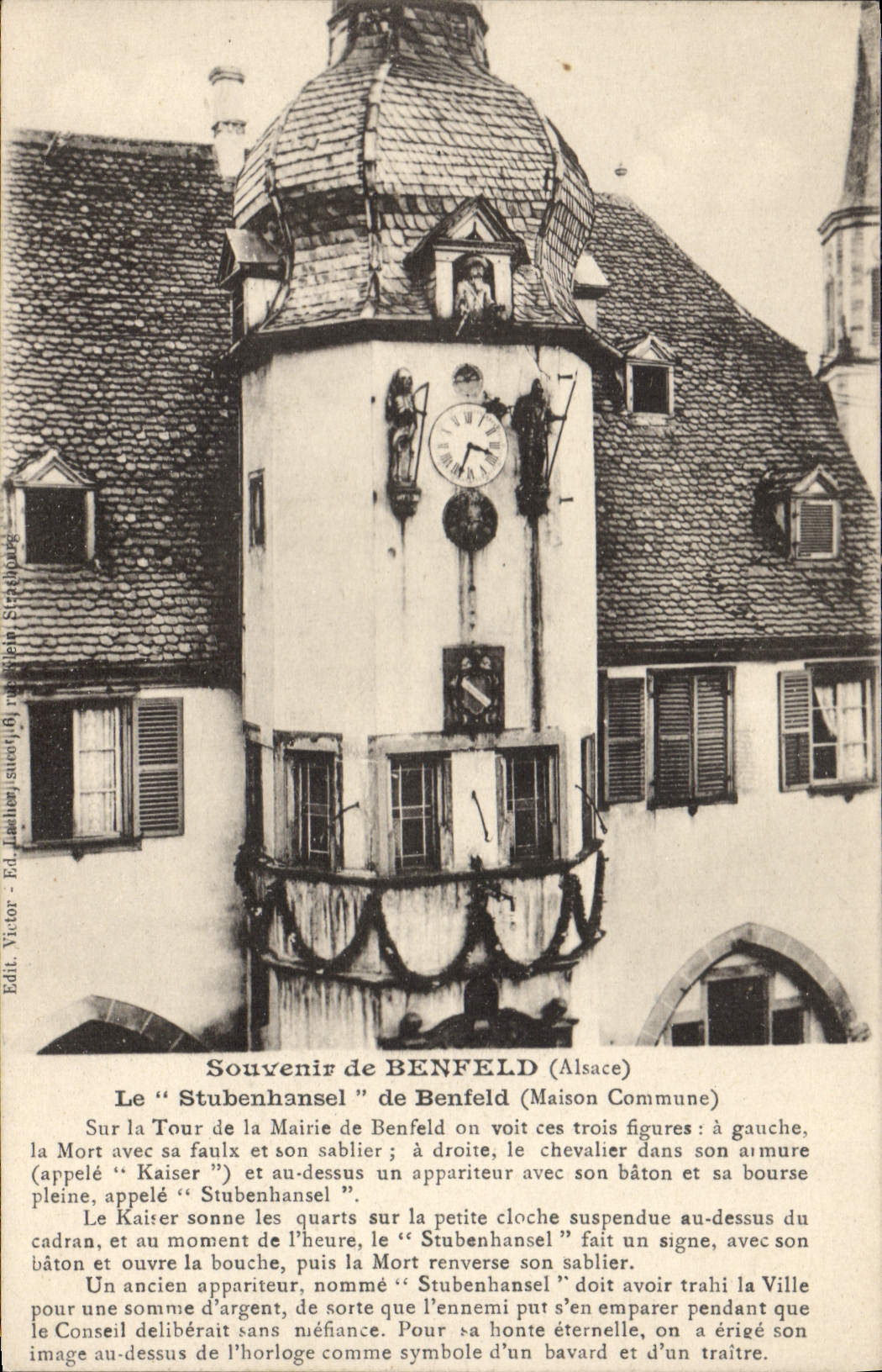 CPA Souvenir De Benfeld Le Stubenhansel De Benfeld