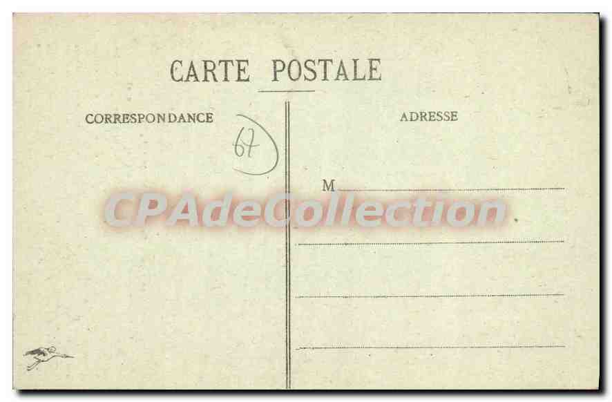 CPA Souvenir De Benfeld Le Stubenhansel De Benfeld — Rückseite