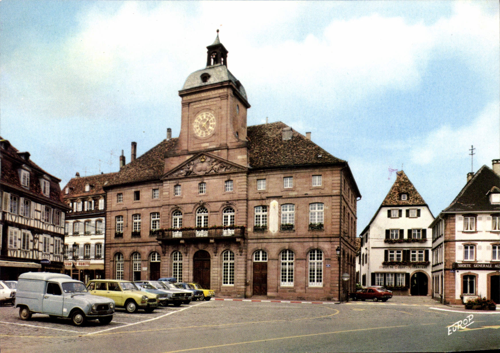 CPSM Wissembourg L'Hotel De Ville