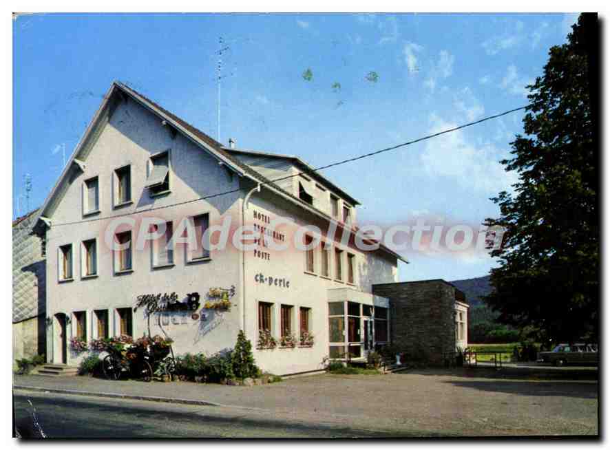 CPSM Urmatt Relais Gastronomique restaurant de la poste