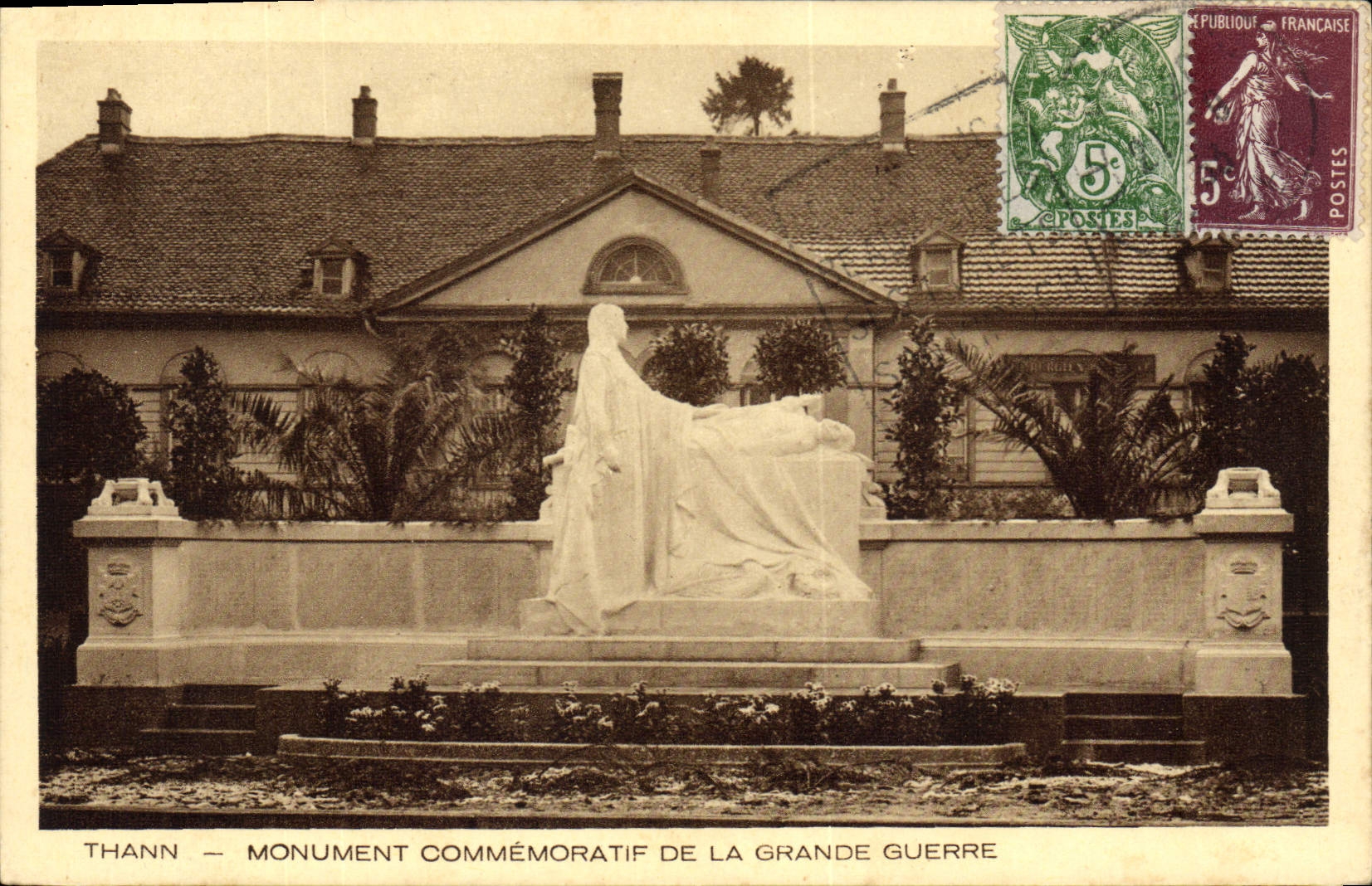 Thann — Monument commémoratif de la Grande Guerre — Braun & Cie, Imp. Édit. Dornach