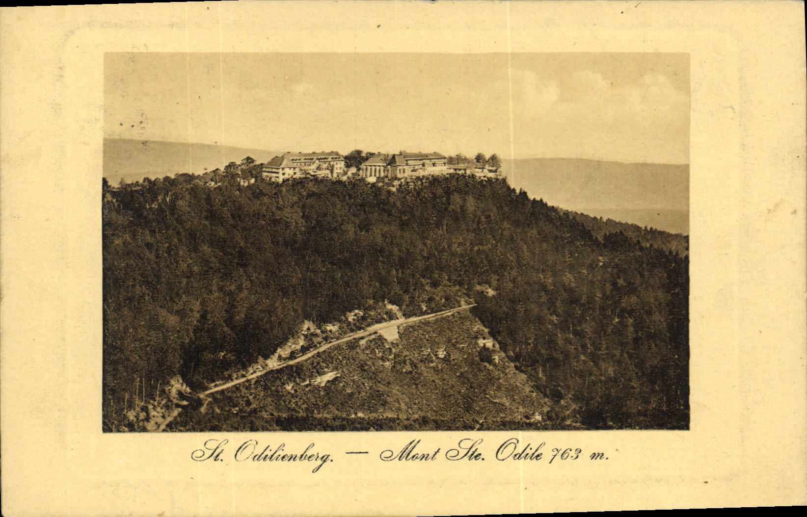 CPA Ste Odile Mont
