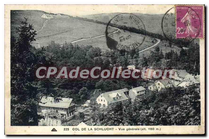 Col de la Schlucht — Vue générale (alt. 1159 m.) — Éditeur inconnu, n° 225
