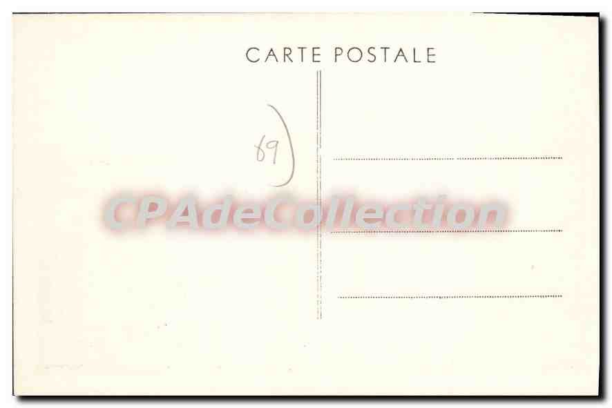 CPA Fleurie Les Raclets Et La Presle — Verso