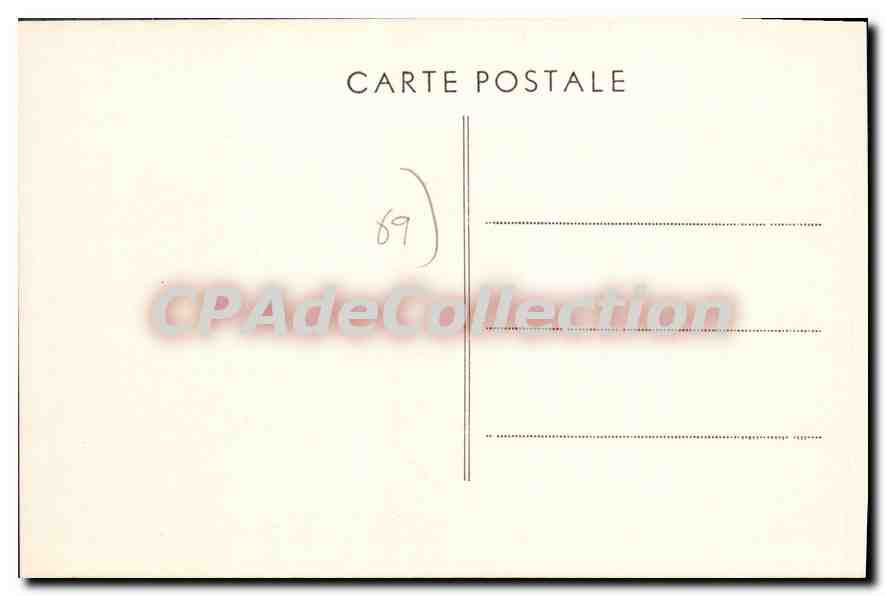 CPA Fleurie Les Fonfotins — Back