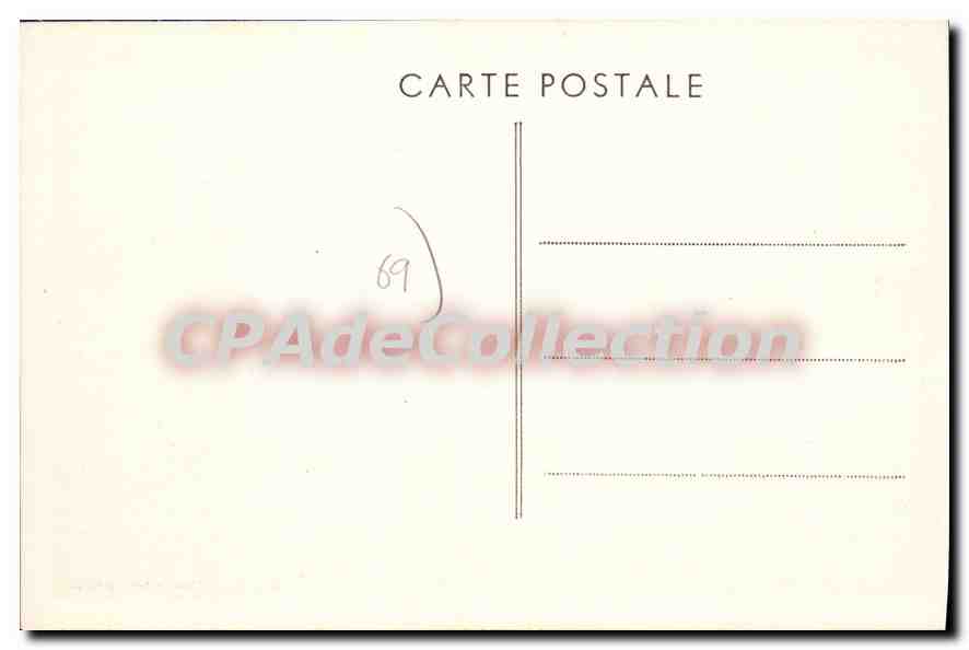 CPA Fleurie La Chapelle Des Bois — Verso