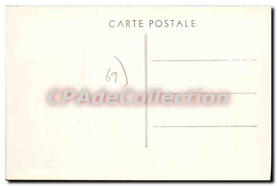 CPA Fleurie Les Maisons Neuves — Verso