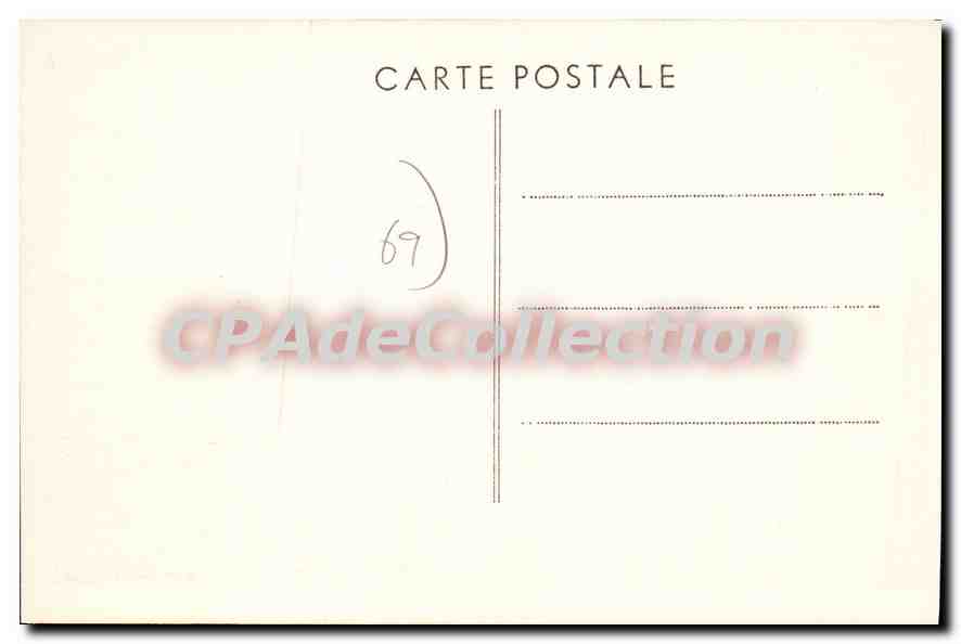 Fleurie (Rhône) — Les Moriers — Vintage Postcard/Antike Ansichtskarte — Rückseite