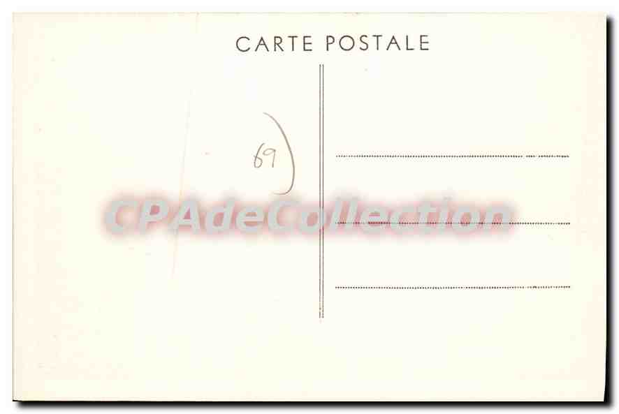 CPA Fleurie Les Garants Et Le Point Du Jour — Verso