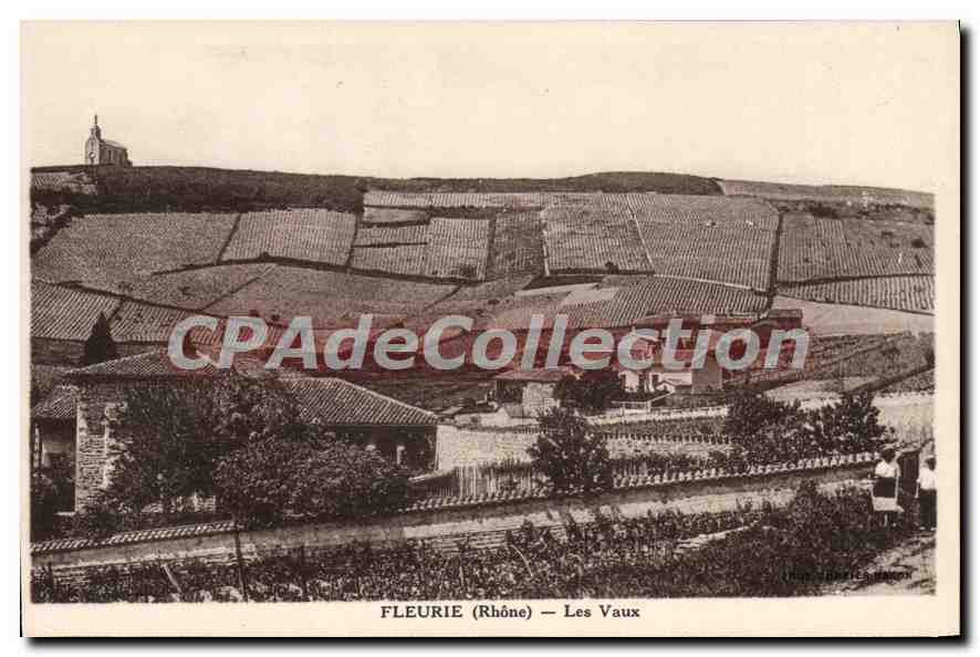 Fleurie (Rhône) — Les Vaux — Éditeur : Jean Vézian