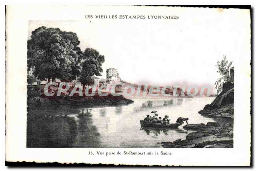 CPA Lyonnaises Les Vieilles Estampes Saint Rambert