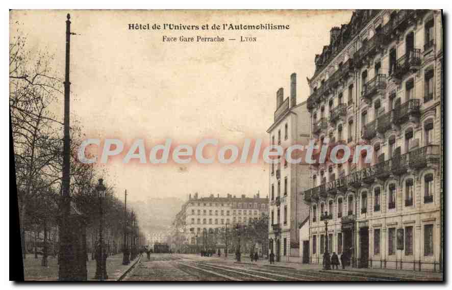 Hôtel de l'Univers et de l'Automobilisme — Face Gare Perrache — Lyon
