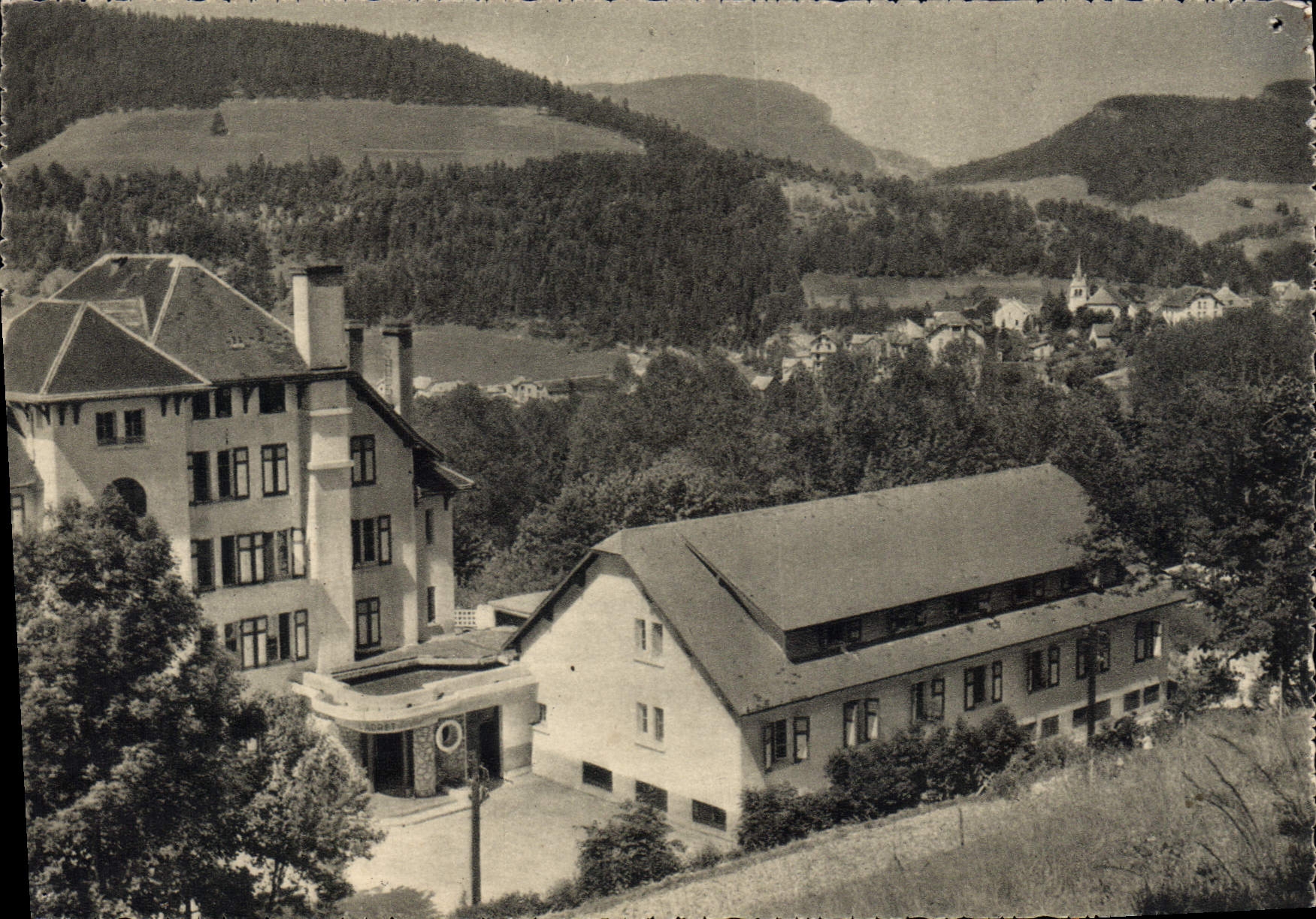 Aérium de L'Adret — Villard-de-Lans (Isère) — Comité commun pour l'hygiène de l'enfance, Lyon