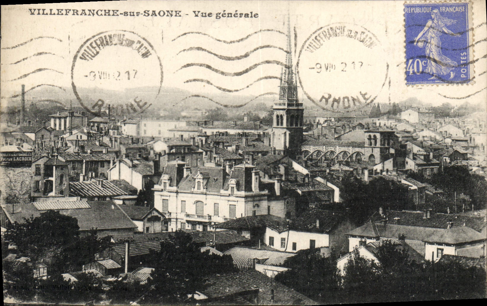 VILLEFRANCHE-sur-SAÔNE - Allgemeiner Blick — Verlag Lacroix