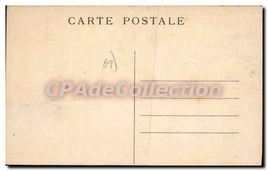 CPA Givors Hopital Bertholon — Verso