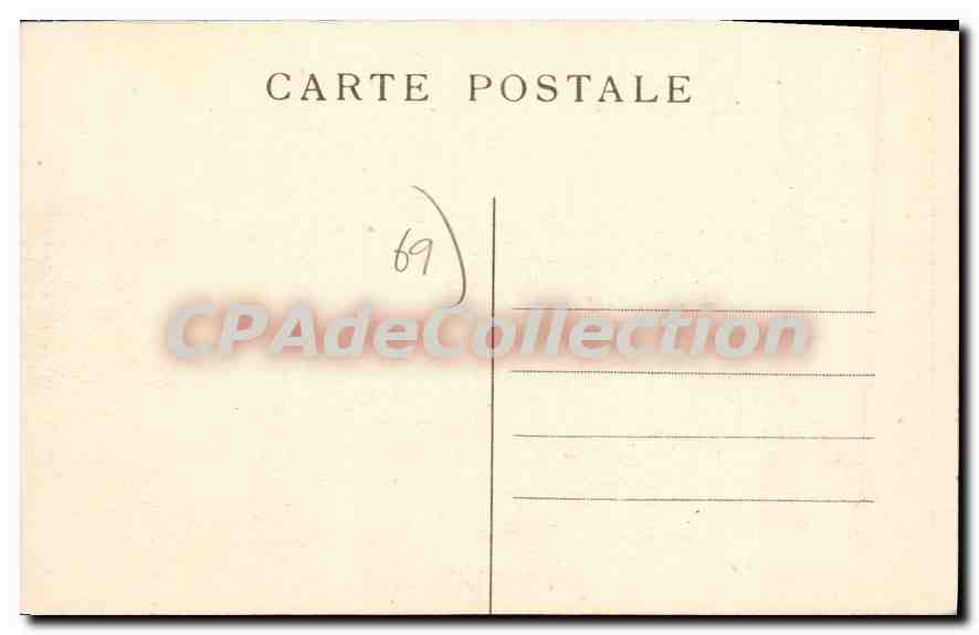 CPA Les Echarmeaux mont joli Notre Dame Des Echarmeaux sabotier — Verso