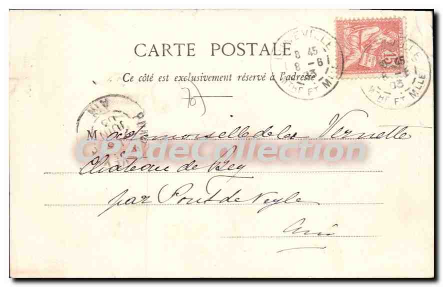 CPSM Luxeuil Grande Rue Maison François 1er — Verso