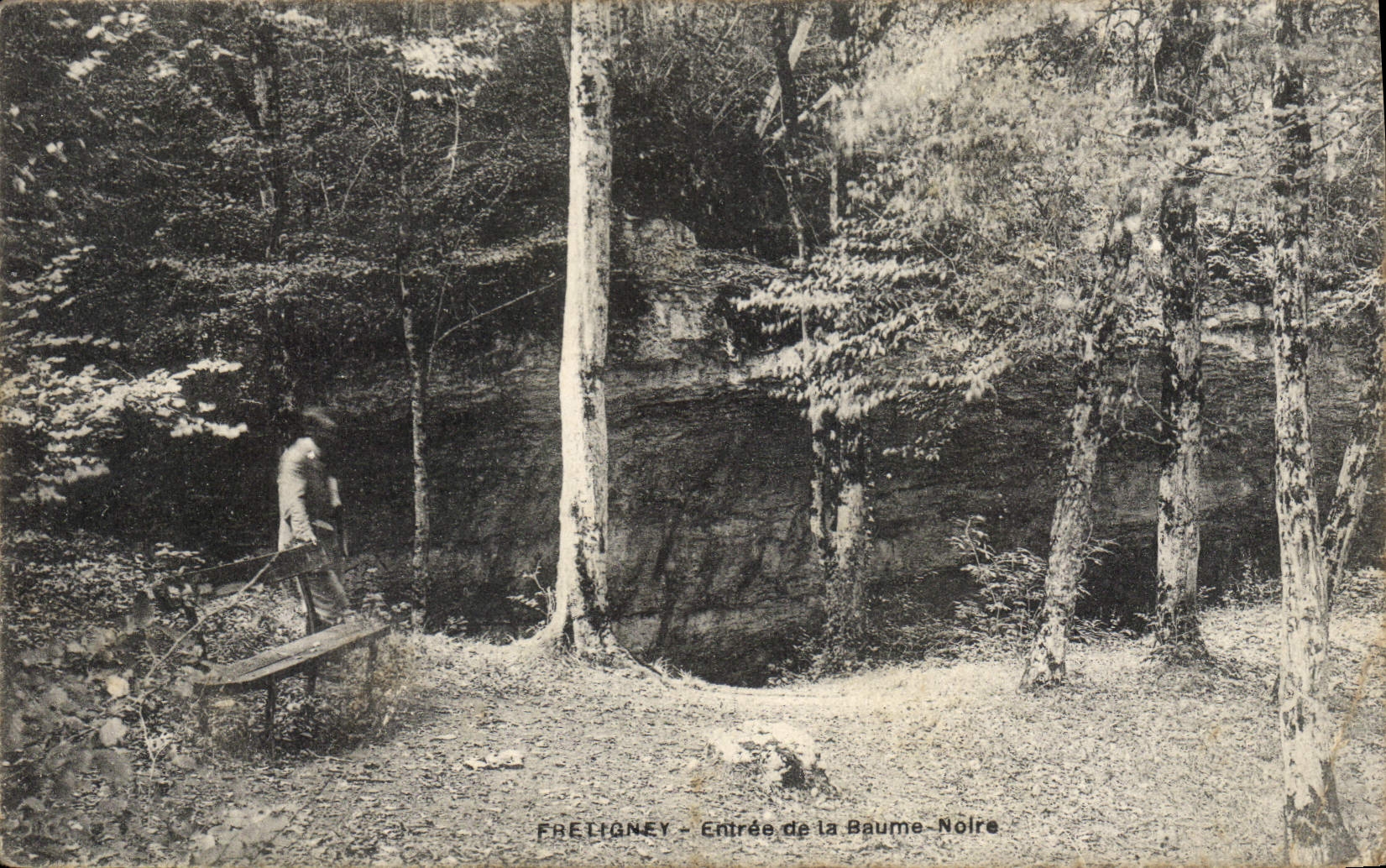 Freligney - Entrée de la Baume-Noire — éditeur non identifié, n° de série non visible