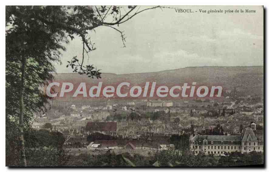 Vesoul — Vue générale prise de la Motte — éditeur non visible
