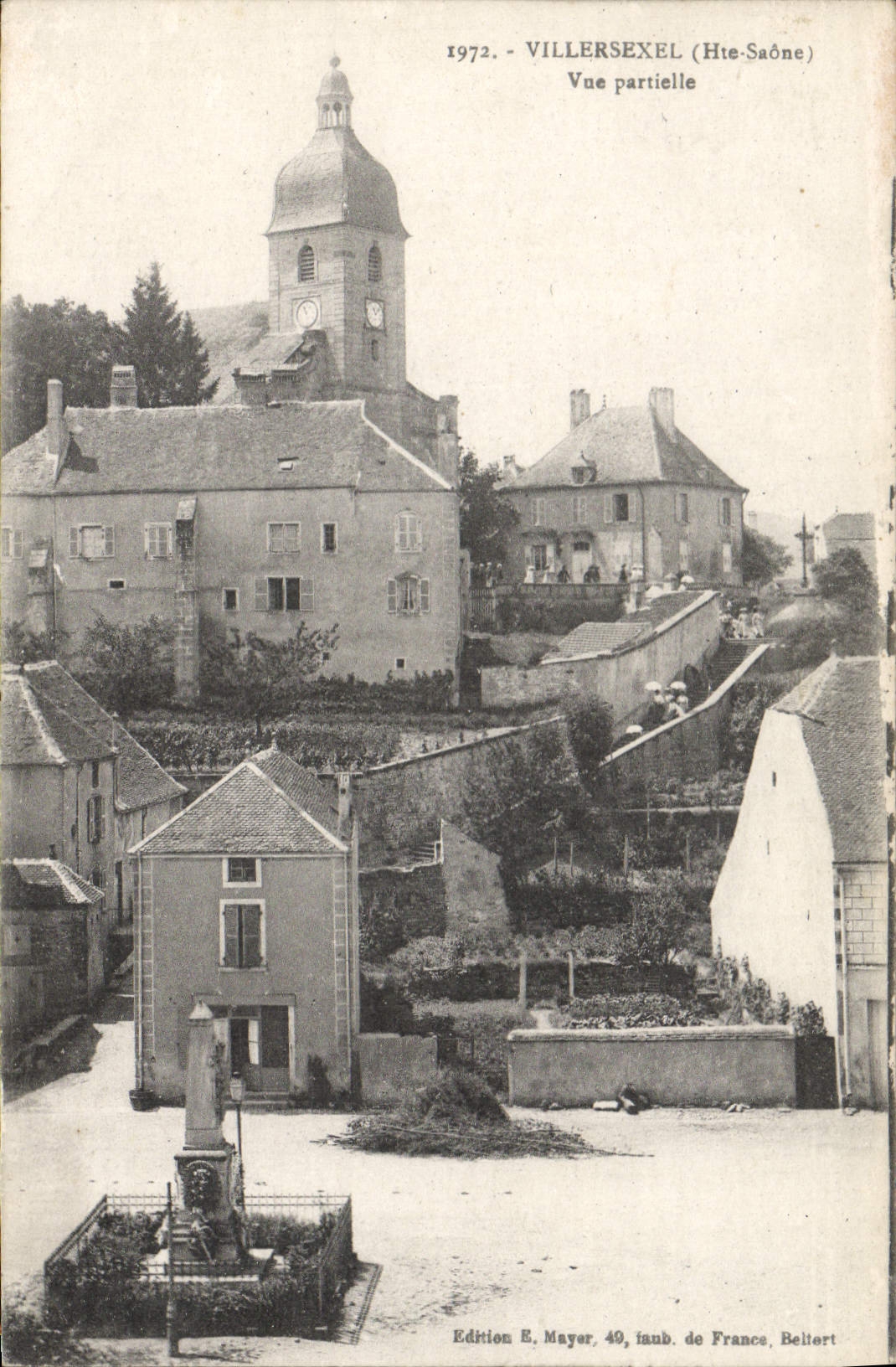 Villersexel (Hte-Saône) — Vue partielle — Édition E. Mayer, n°49, Impr. de France, Beliert