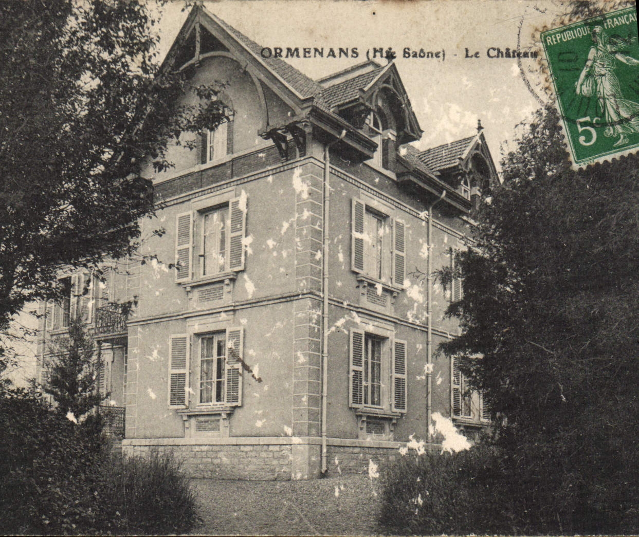 Ormenans (Haute-Saône) - Le Château
