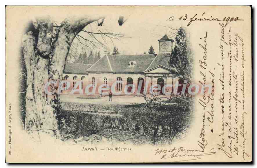 Luxeuil — Les Thermes — Phototypie J. Royer, Nancy, n°35