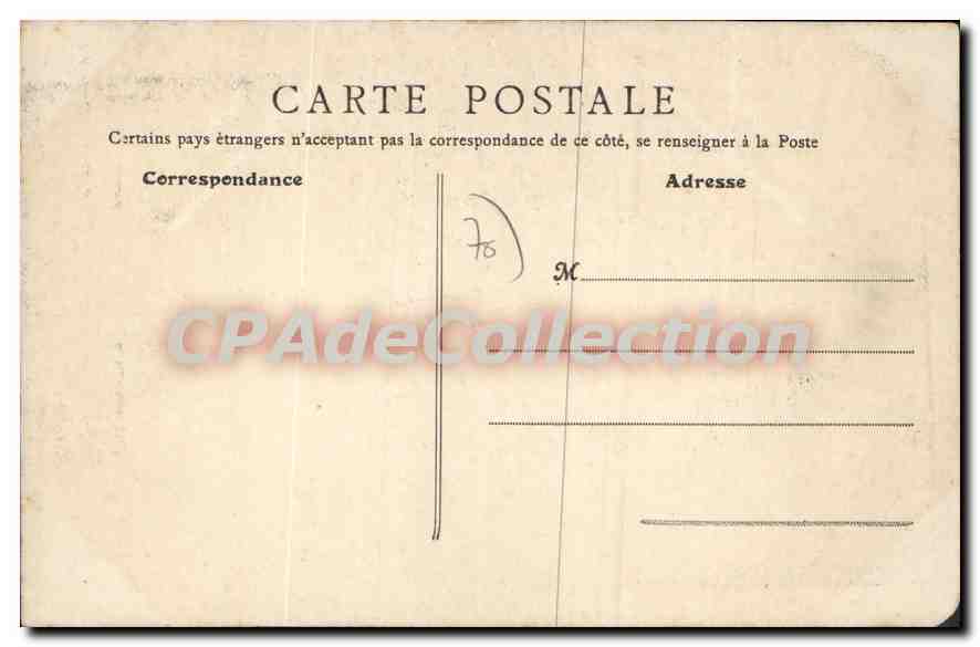 CPA Lure L'Eglise La Haute Saone Illustree — Rückseite