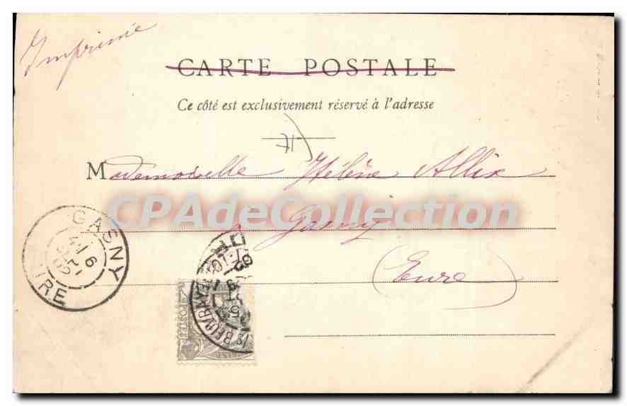 Autun - Horloge de Marchaux — éditeur F. Chalon-sur-Saône, n°33 — Reverso