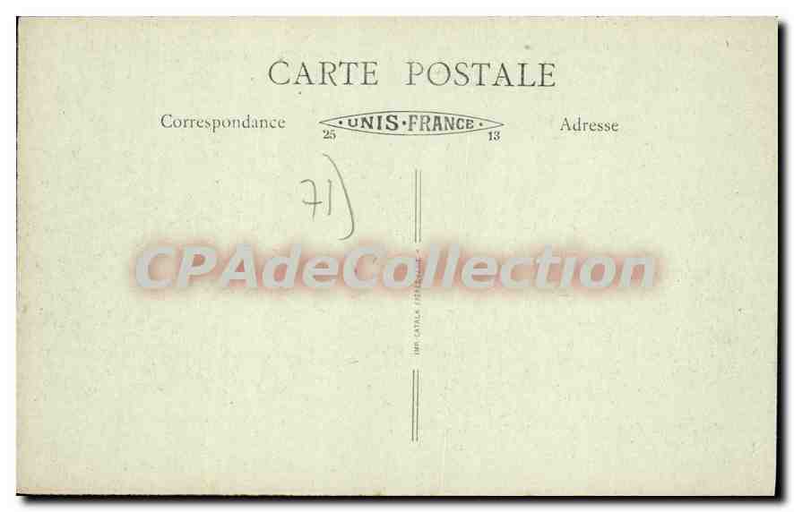 Le Creusot (S.-et-L.) - Place Schneider (côté Nord) — B. F. 200 — Verso