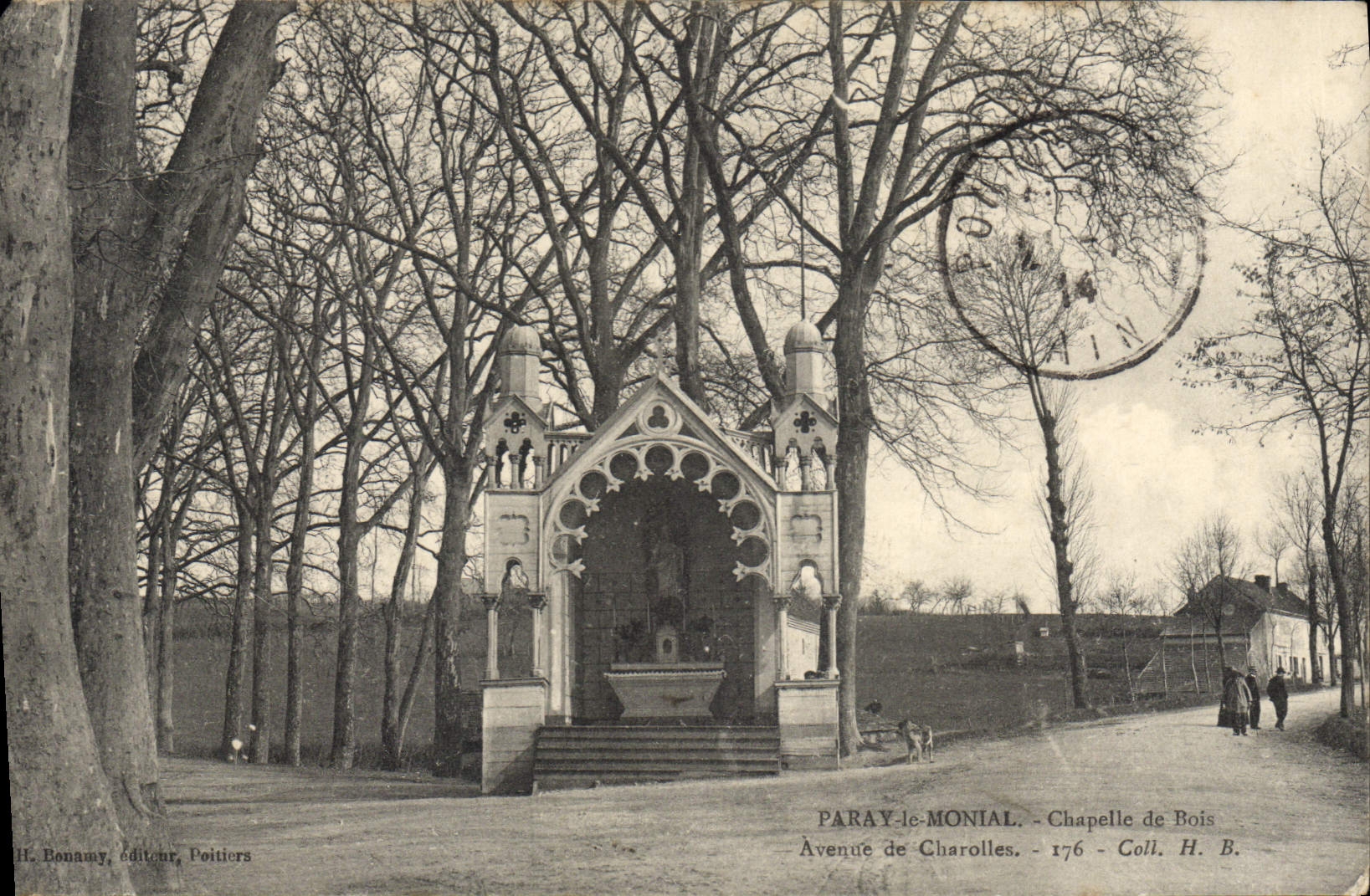Paray-le-Monial - Chapelle de Bois - Avenue de Charolles - Coll. H. B.
