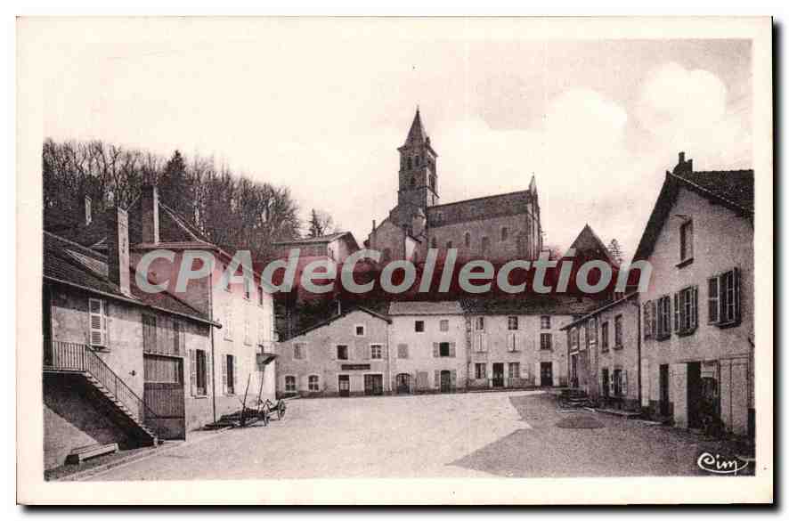 CPA Chateauneuf Place Et Eglise