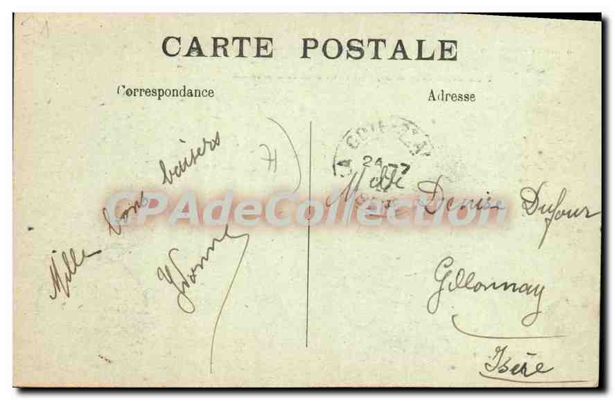 CPA Creches Sur Saone Le Pont D'arciat — Rückseite