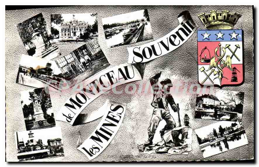 Montceau-les-Mines — Souvenir — S.C. 2 Montceau-les-Mines