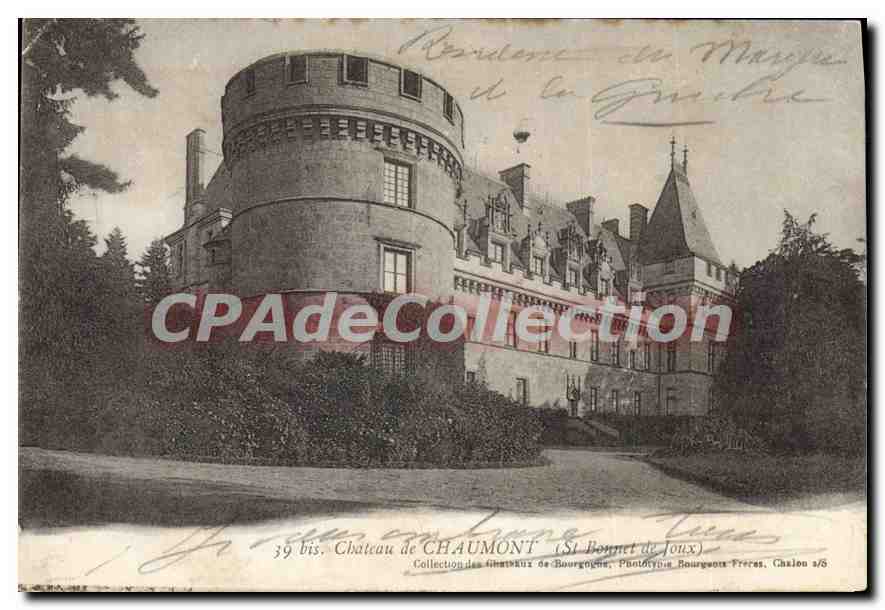 CPA Chateau De Chaumont Saint Bonnet de Joux